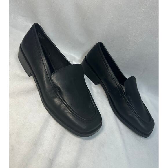 New Open Edit Black Flats  Loafers Size 7 - Picture 2 of 6